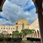 Chiostro di Santa Chiara vista dal corridoio