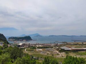 Panorama di Bagnoli visto da Posillipo