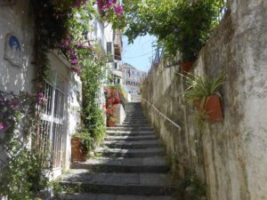 Percorso del Petraio a Napoli