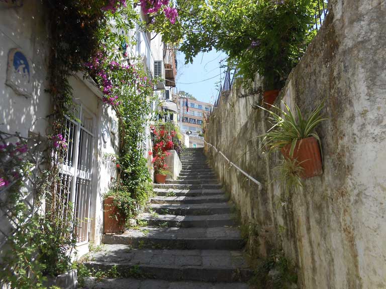 Petraio Staircase - Ascent and Descent of Petraio  - Steps of Petraio