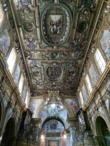 Chiesa di Santa Patrizia dettaglio soffitto