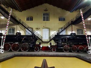 Museo Ferroviario di Pietrarsa le locomotive a vapore