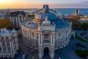 La guerra in ucraina la città di Odessa
